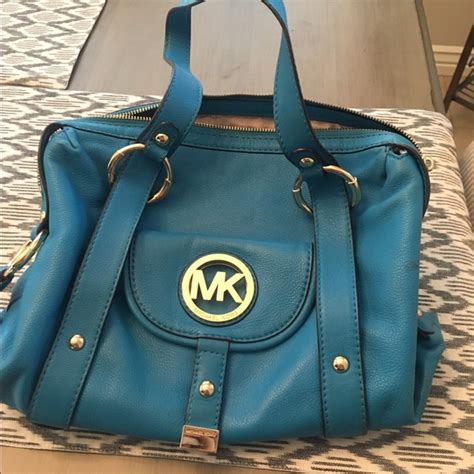 michael kors aqua color block purse|Best 25+ Deals for Michael Kors Aqua Handbag .